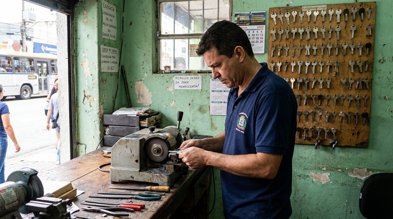 Cópia de Chave Comum em Jundiaí‑SP
