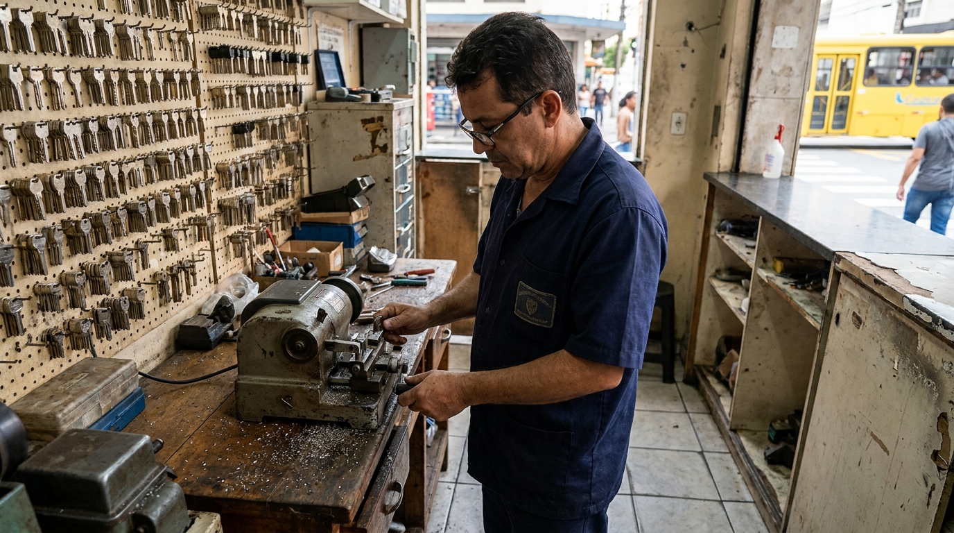 Cópia de Chave de Cadeado em Jundiaí‑SP